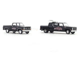 1973 GMC Sierra 3500 & 1975 GMC Sierra Grande 15 1:64 M2 Machines diecast hauler scale model