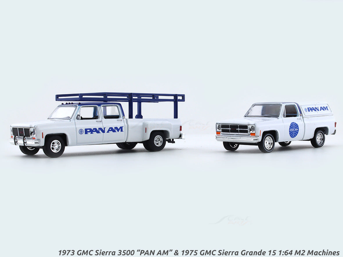 Modellini M2 Machines GMC Sierra 3500 Dually E Sierra Grande 15 - 1/64 - Verde - Foto 3