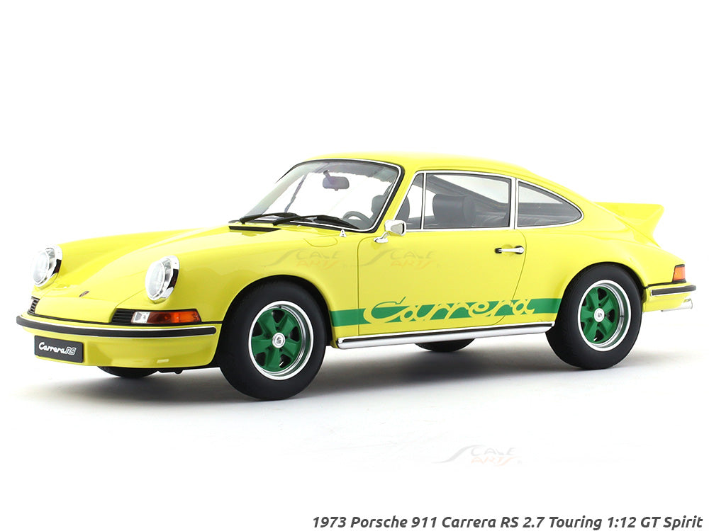 1/12 GT-SPIRIT ポルシェ911 CARRERA RS2.7 GT Spirit - Porsche 911 (901) Carrera RS 2.7 (White & Blue) 1:12 Scale