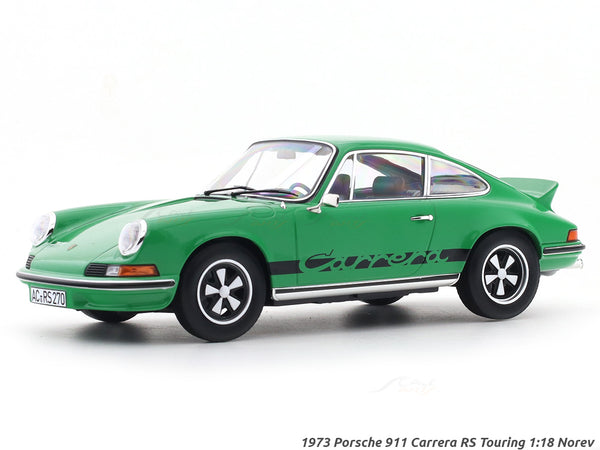 Norev 1:18 Porsche 911 RS Touring Año de construcción 1973 verde 187680 modelo coche 187680 Norev 1:18 Porsche 911 RS Touring Año de construcción 1973 verde 187680 modelo coche 187680
