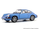 1973 Porsche 911 S Coupe blue 1:18 Schuco diecast Scale Model car
