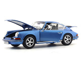 1973 Porsche 911 S Coupe blue 1:18 Schuco diecast Scale Model car