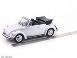 1973 Volkswagen 1303 Beetle convertible silver 1:18 Norev diecast scale model car collectible