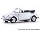1973 Volkswagen 1303 Beetle convertible silver 1:18 Norev diecast scale model car collectible