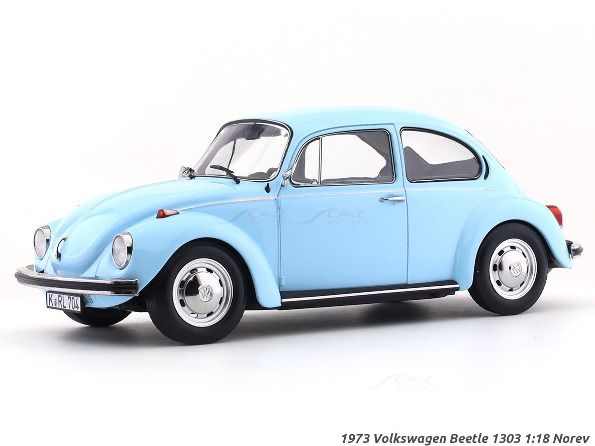 1973 Volkswagen Beetle 1303 Blue 1:18 Norev diecast Scale Model