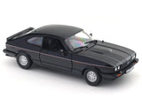 1973 Ford Capri black 1:24 Bburago Licensed Diecast Scale Model Car Collectible