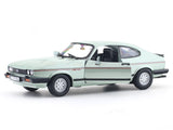 1973 Ford Capri Green 1:24 Bburago Licensed Diecast Scale Model Car Collectible
