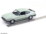 1973 Ford Capri Green 1:24 Bburago Licensed Diecast Scale Model Car Collectible