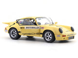1974 Porsche 911 IROC No1 Emerson Fittipaldi Yellow 1:18 Solido Licensed Diecast Scale Model Car Collectible