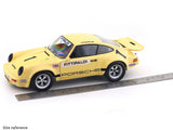 1974 Porsche 911 IROC No1 Emerson Fittipaldi Yellow 1:18 Solido Licensed Diecast Scale Model Car Collectible