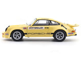 1974 Porsche 911 IROC No1 Emerson Fittipaldi Yellow 1:18 Solido Licensed Diecast Scale Model Car Collectible