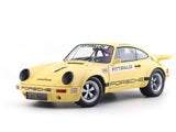 1974 Porsche 911 IROC No1 Emerson Fittipaldi Yellow 1:18 Solido Licensed Diecast Scale Model Car Collectible