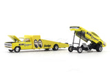 1974 Dodge Ramp Truck & 1971 Challenger Funny Car 1:64 M2 Machines diecast hauler scale model