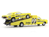 1974 Dodge Ramp Truck & 1971 Challenger Funny Car 1:64 M2 Machines diecast hauler scale model