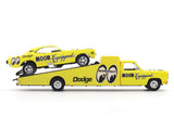 1974 Dodge Ramp Truck & 1971 Challenger Funny Car 1:64 M2 Machines diecast hauler scale model