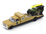 1974 Dodge Truck & 1944 Jeep MB 1:64 M2 Machines diecast hauler scale model