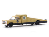 1974 Dodge Truck & 1944 Jeep MB 1:64 M2 Machines diecast hauler scale model