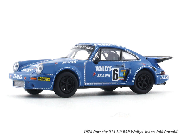 1974 Porsche 911 3.0 RSR Wallys Jeans 1:64 Para64 diecast scale model car