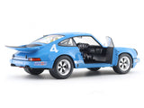 Coffee Mug & 1974 Porsche 911 IROC Riverside Blue 1:18 Solido licensed diecast scale model car
