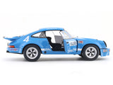 Coffee Mug & 1974 Porsche 911 IROC Riverside Blue 1:18 Solido licensed diecast scale model car