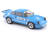 Coffee Mug & 1974 Porsche 911 IROC Riverside Blue 1:18 Solido licensed diecast scale model car