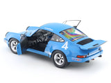 Coffee Mug & 1974 Porsche 911 IROC Riverside Blue 1:18 Solido licensed diecast scale model car