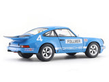 Coffee Mug & 1974 Porsche 911 IROC Riverside Blue 1:18 Solido licensed diecast scale model car