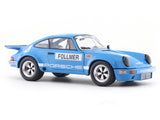 Coffee Mug & 1974 Porsche 911 IROC Riverside Blue 1:18 Solido licensed diecast scale model car