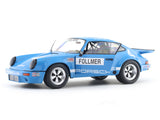 Coffee Mug & 1974 Porsche 911 IROC Riverside Blue 1:18 Solido licensed diecast scale model car