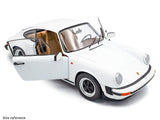 1974 Porsche 911 930 3.0 SC White 1:18 Solido Licensed Diecast Scale Model Car Collectible