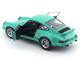 1974 Porsche 911 IROC Mint Green 1:18 Solido Licensed Diecast Scale Model Car Collectible
