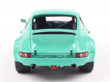 1974 Porsche 911 IROC Mint Green 1:18 Solido Licensed Diecast Scale Model Car Collectible