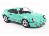 1974 Porsche 911 IROC Mint Green 1:18 Solido Licensed Diecast Scale Model Car Collectible