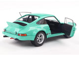 1974 Porsche 911 IROC Mint Green 1:18 Solido Licensed Diecast Scale Model Car Collectible
