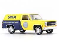 1975 GMC Sierra Grande 15 SPAM 1:64 M2 Machines diecast scale car collectible