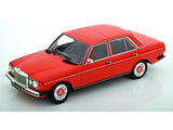 Mercedes-Benz 230E W123 Red 1:18 KK Scale Diecast Scale Model Car Collectible