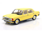 Mercedes-Benz 230E W123 Yellow 1:18 KK Scale Diecast Scale Model Car Collectible