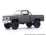 1976 GMC Sierra Grande 15 grey 1:64 M2 Machines diecast scale car collectible