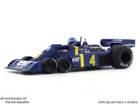 1976 Tyrrell P34-2 #4 Patrick Depailler 1:18 MCG diecast Scale Model car collectible