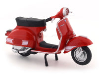 1976 Vespa 200 Rally red 1:18 MSZ licensed diecast scale model bike collectible