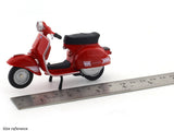 1976 Vespa 200 Rally red 1:18 MSZ licensed diecast scale model bike collectible