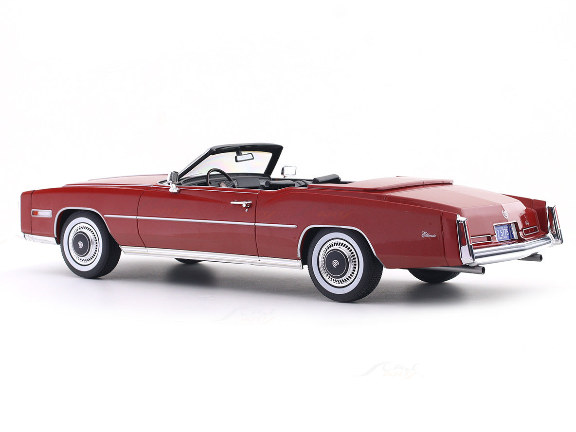 1976 Cadillac Eldorado Convertible red 1:18 MCG Diecast Scale
