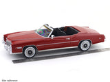 1976 Cadillac Eldorado Convertible red 1:18 MCG Diecast Scale Model Car Collectible