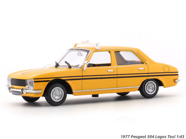 1977 Peugeot 504 Lagos Taxi 1:43 diecast scale model car collectible