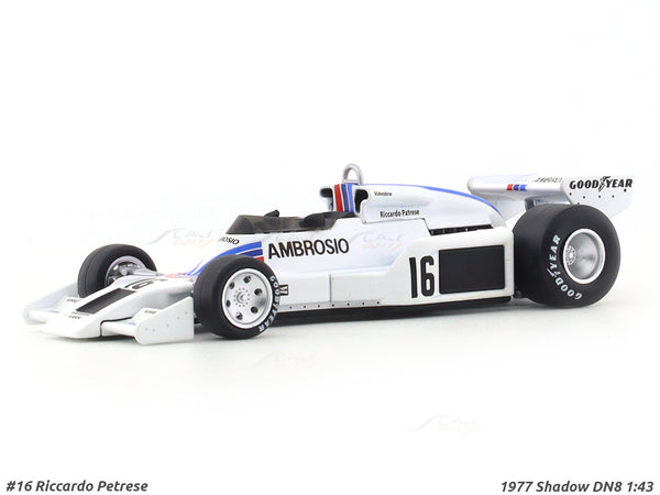 1977 Shadow DN8 Riccardo Patrese No 16 1:43 Formula 1 diecast scale model car collectible