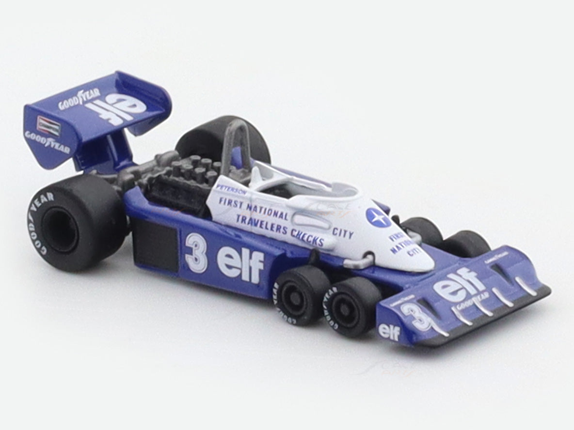 【TrueScale】Tyrrell P34 1977Canadian #TS3 1977 Tyrrell P34 Monaco GP No 4 1:64 Kyosho licensed diecast scale