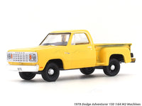 1978 Dodge Adventurer 150 yellow 1:64 M2 Machines diecast scale car collectible