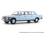 1978 Mercedes-Benz W123 Lang blue 1:18 Cult Models resin Scale Model car collectible