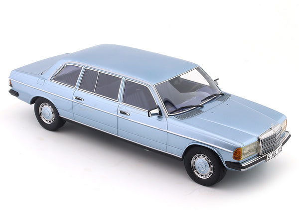 Cult Models 1978 Mercedes-Benz W123 Lang blue 1:18 Cult Models resin Scale Model ...