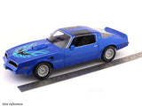 1978 Pontiac Firebird Trans AM Blue 1:18 Maisto licensed diecast scale model car collectible